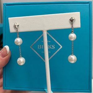 Birks Rock & Pearl Double Drop Earrings